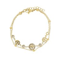 Bracciale Urania Preziosi Donna in Acciaio Zircone BRAF584GD - BRAF584GD
